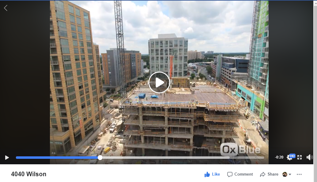 Timelapse of 4040 Wilson Blvd. Construction Shooshan Company