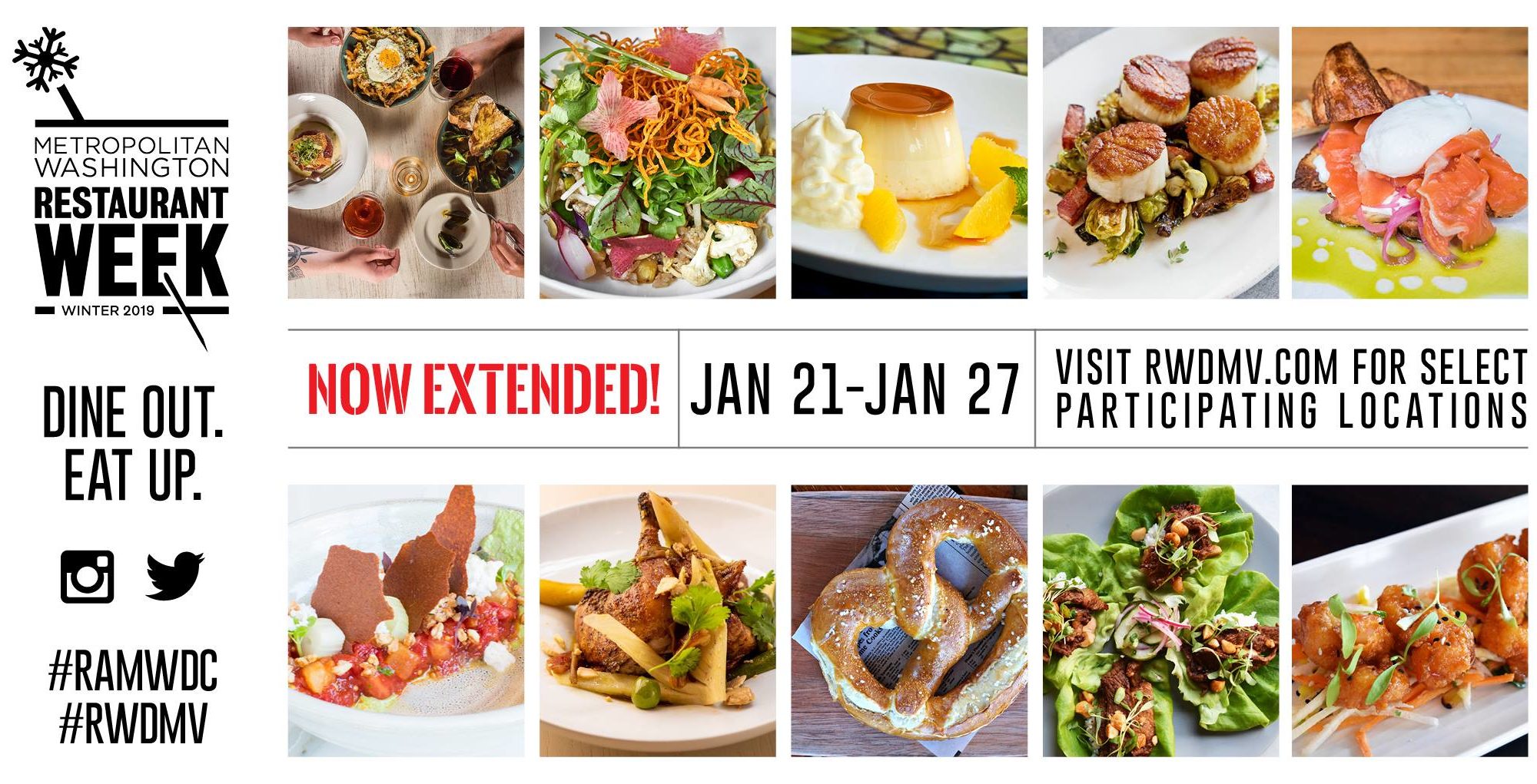 Winter 2019 Metropolitan Washington Restaurant Week Extended Shooshan